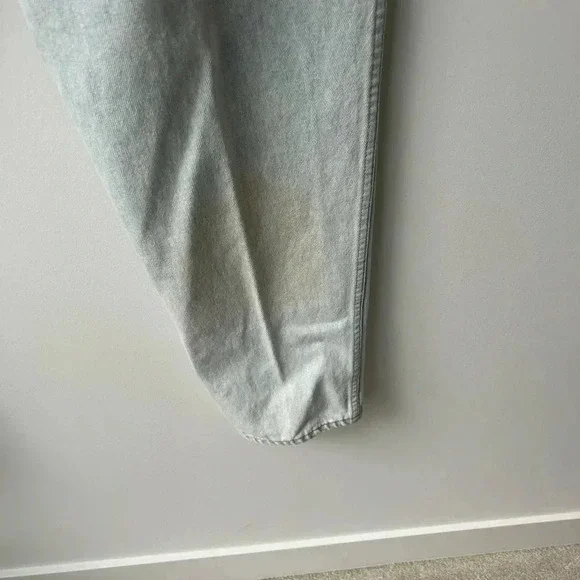 Vintage London Calling Jeans High Waist Tapered Light Wash Mom Jeans England - Picture 13 of 14